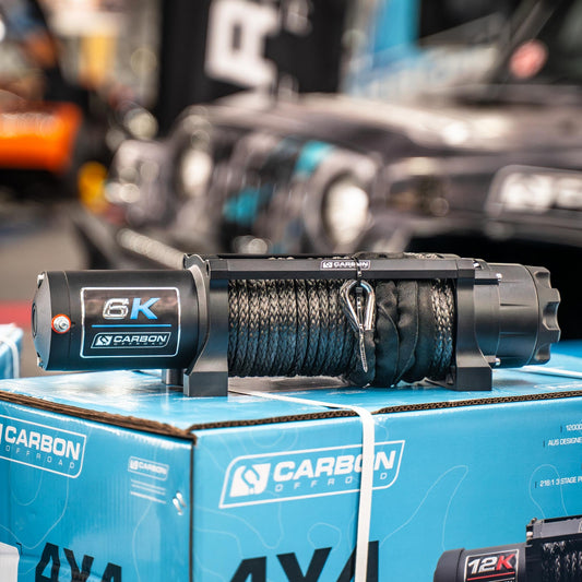 Carbon Offroad 长鼓 6000磅 ATV - 小型 4X4 绞盘