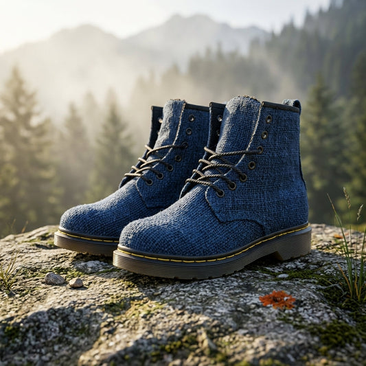 Vegan Hemp Hiking Boots - Namaste Artisans