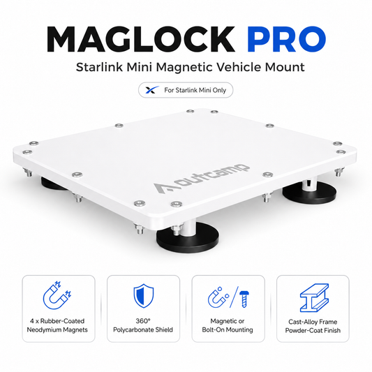 Outcamp MagLock Pro Mount for Starlink Mini
