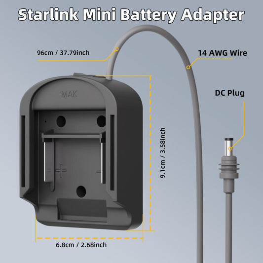 Outcamp Makita 18V Battery Adapter for Starlink Mini