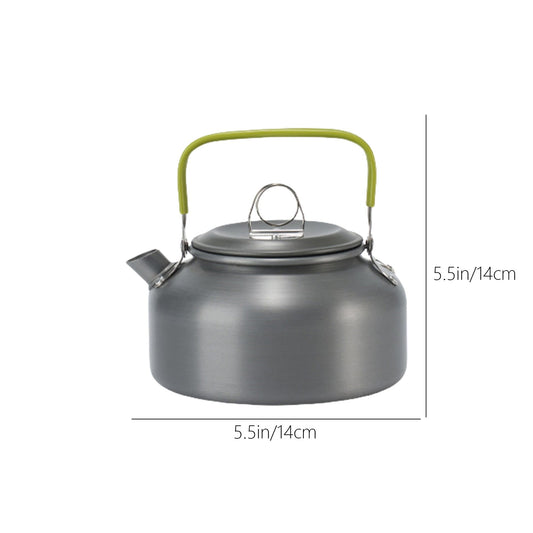 Camping Kettle Aluminium Teapot Grey