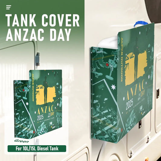 Diesel Tank Cover 10L/15L Anzac Green - Alpen Outdoor