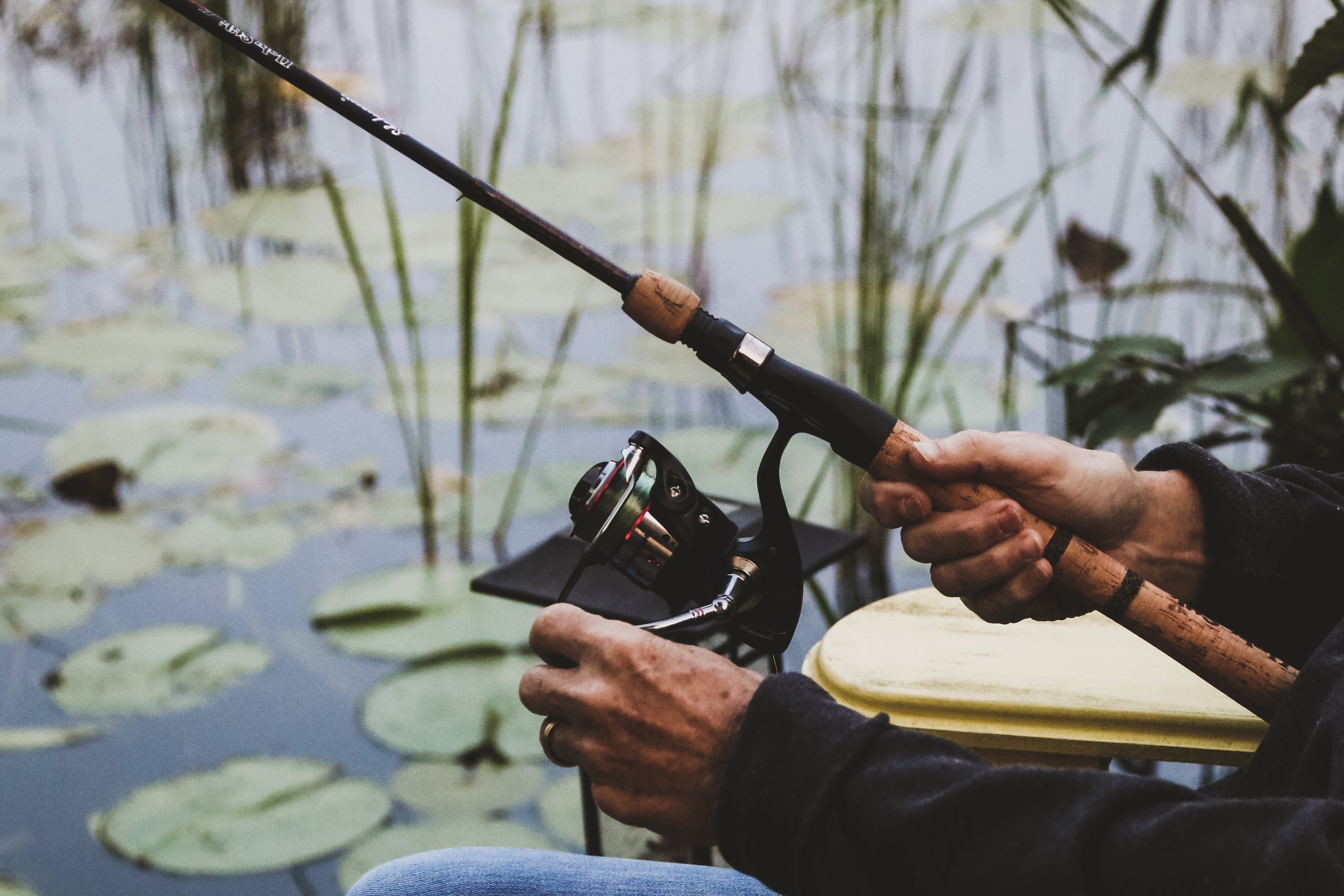 cork-handled-fishing-rod - Just Camp - Australia