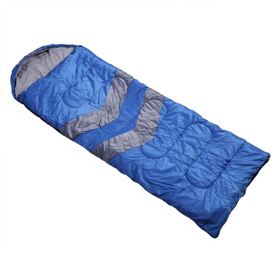 Mountview Single Sleeping Bag Bags Outdoor Blue-1973193762939211776