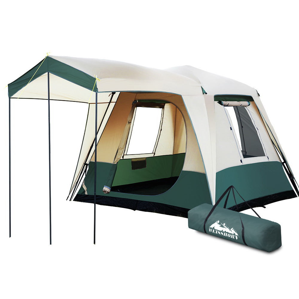 justcamp tents Weisshorn 4 Person Instant Up Tent