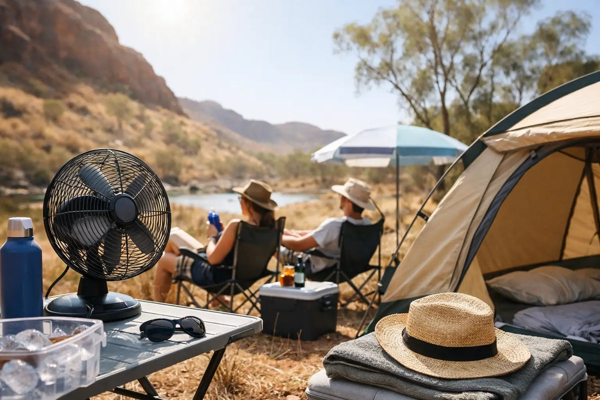 How to Stay Cool While Camping in Australia