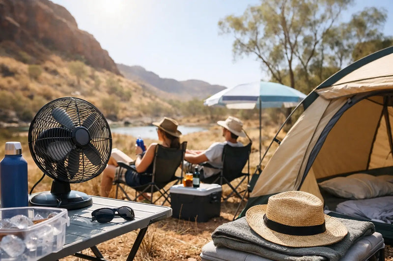 How to Stay Cool While Camping in Australia