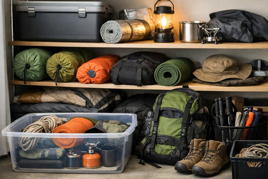 How to Store Camping Gear the Right Way