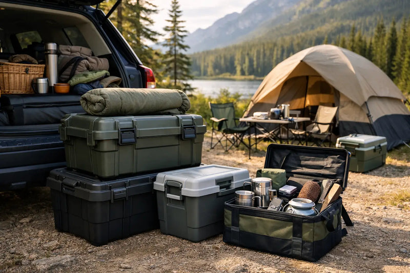 Camping Storage Boxes That Make Packing Easy