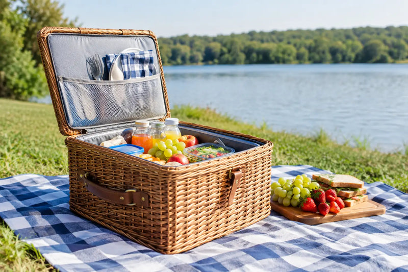 Picnic Baskets With Cooler Compartments: What to Look For