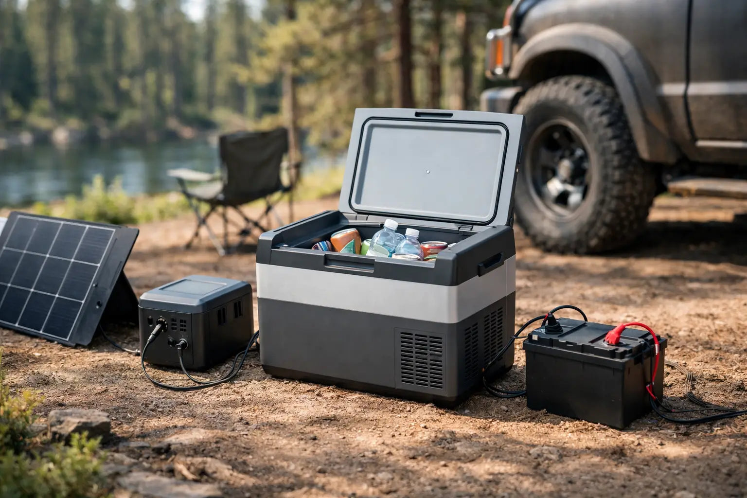 How to Power Camp Fridge the Right Way