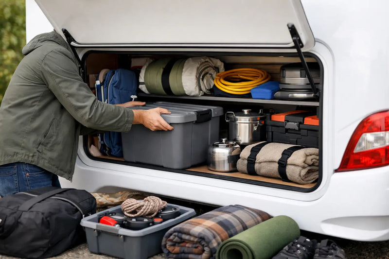 How to Pack Caravan Storage Properly