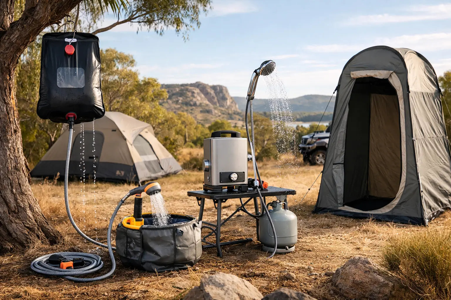 Best Portable Camp Showers in Australia