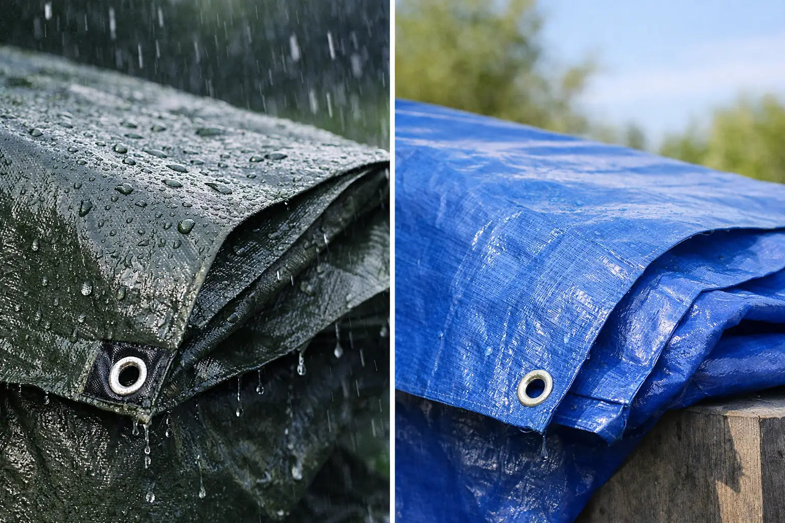 Waterproof Tarp vs Poly Tarp: Which Works?
