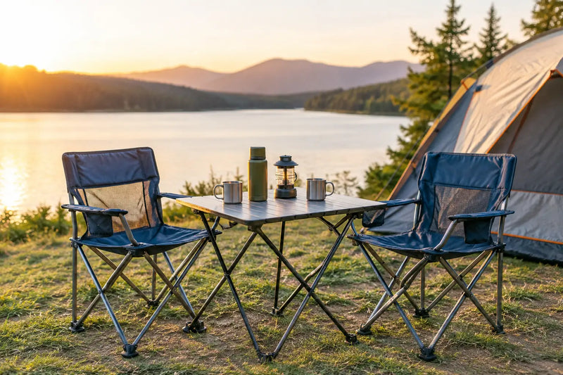 Camping Table and Chairs: Comfortable Campsite Setup