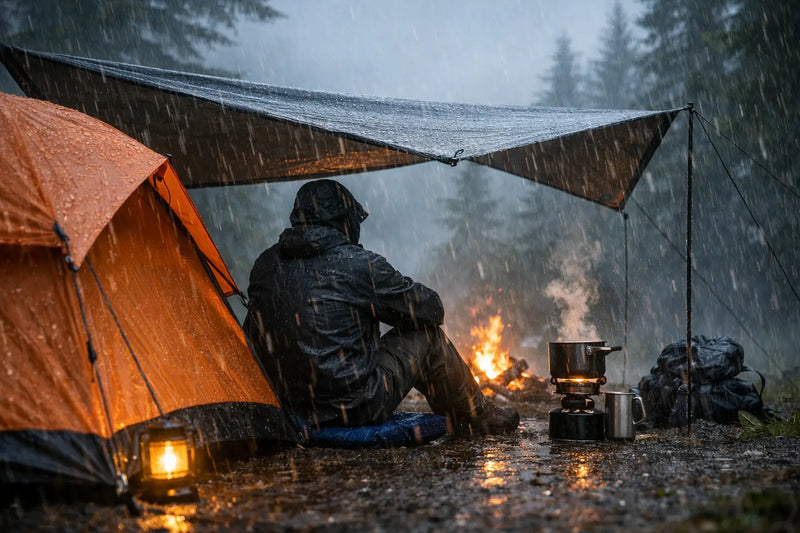Camping in Heavy Rain: Stay Dry and Safe