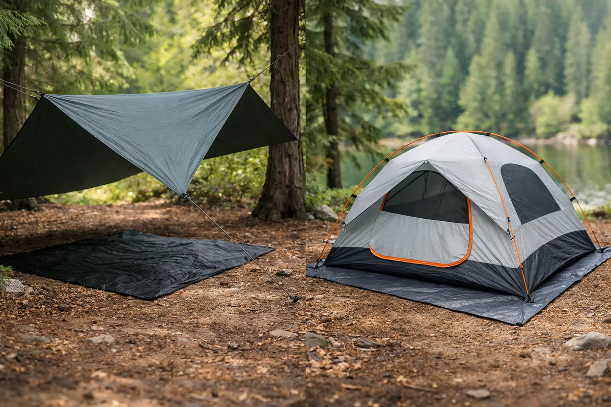Tarp vs Tent Footprint: Which One Do You Need?