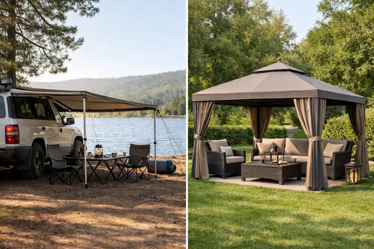 Awning Tent vs Gazebo: Which Suits You?