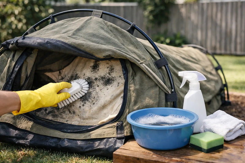 How to Clean Mould From a Swag Safely at Home