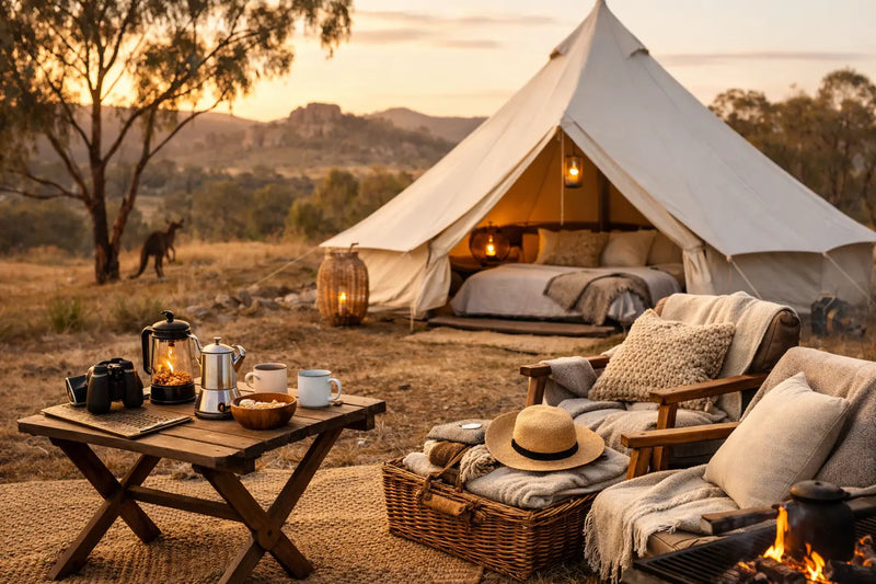 Glamping Essentials for a Comfy Aussie Escape