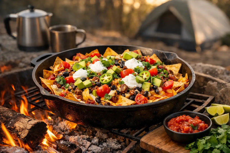 Campfire Nachos for Easy Aussie Campsite Dinners
