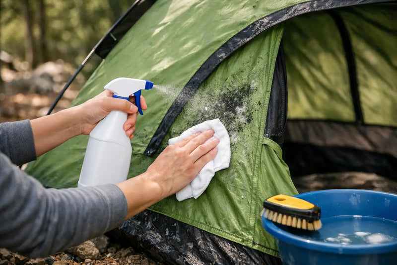 How to Clean Mould From a Tent Without Damage