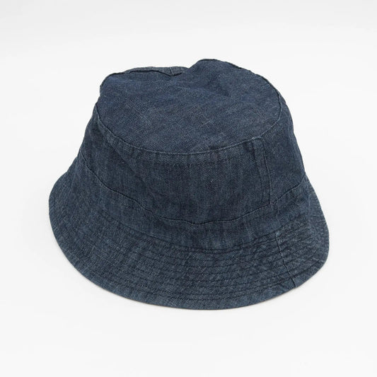 Cowboy Blue Cotton Blend Bucket Hat