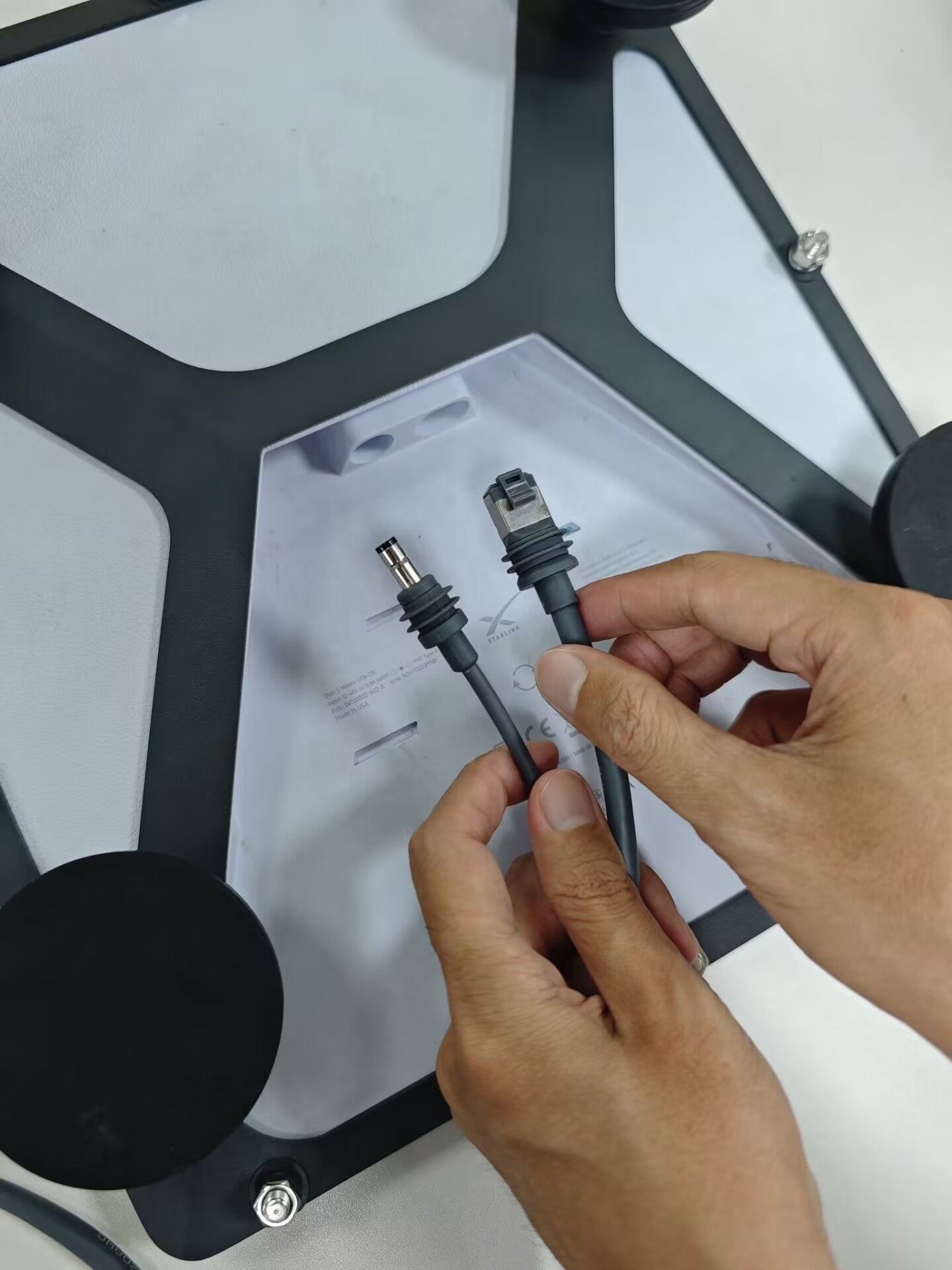 Outcamp 2-in-1 Power and Ethernet Cable for Starlink Mini