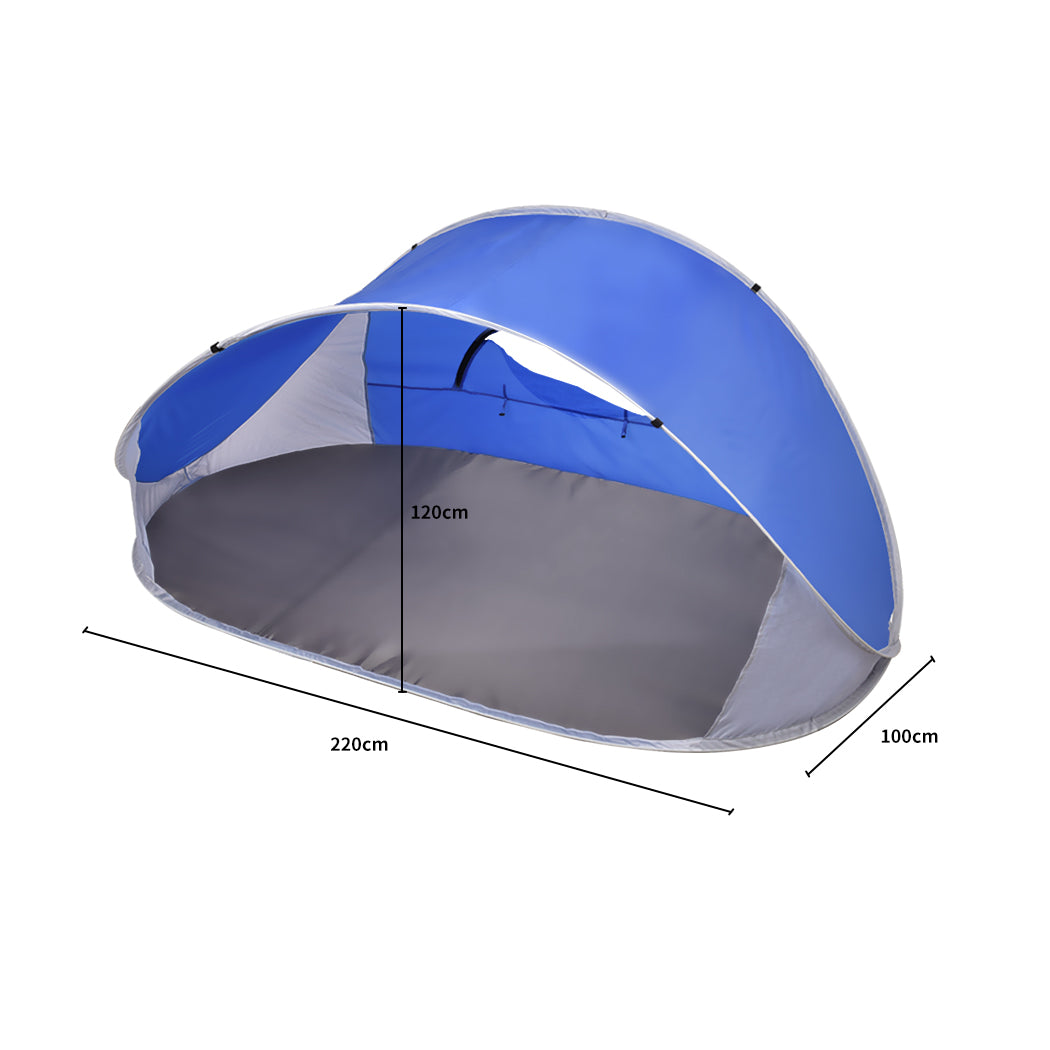 Mountview Pop Up Tent Camping Beach Blue-1973193755871809538
