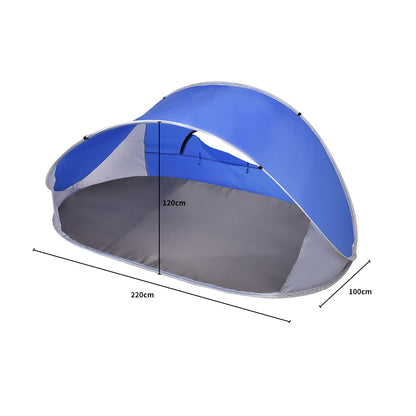 Mountview Pop Up Tent Camping Beach Blue-1973193755871809538