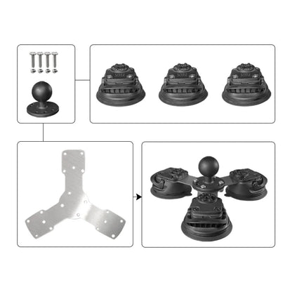 Outcamp Adjustable Rear Window Suction Mount for Starlink Mini