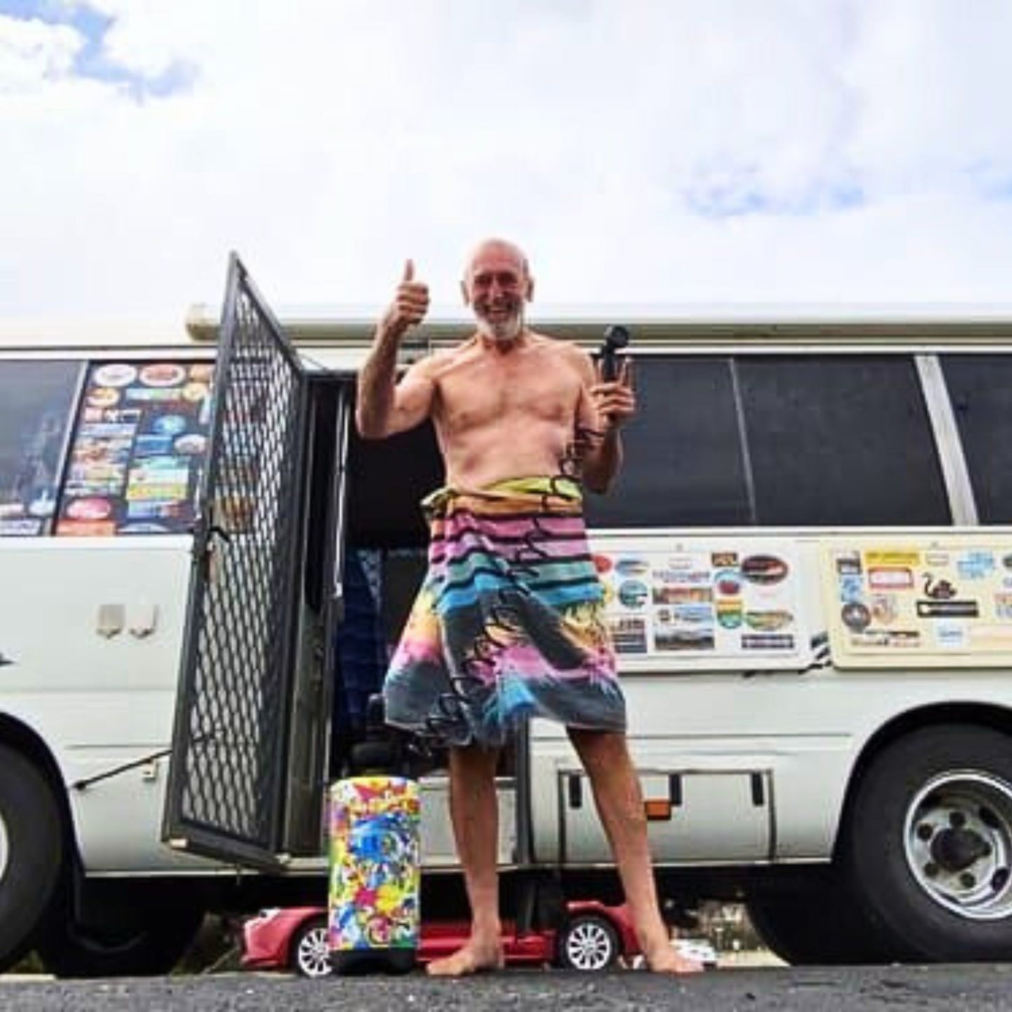 Portable Shower Livin' the Dream 8L