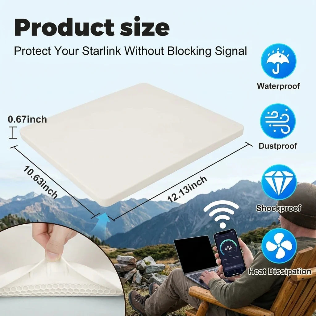 Outcamp Silicone Protective Case for Starlink Mini