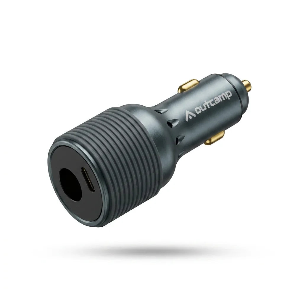 Outcamp 135W Car Adapter for Starlink Mini with USB-C