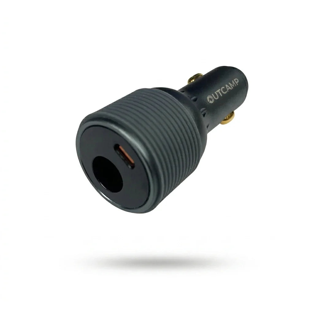 Outcamp 135W Car Adapter for Starlink Mini with USB-C