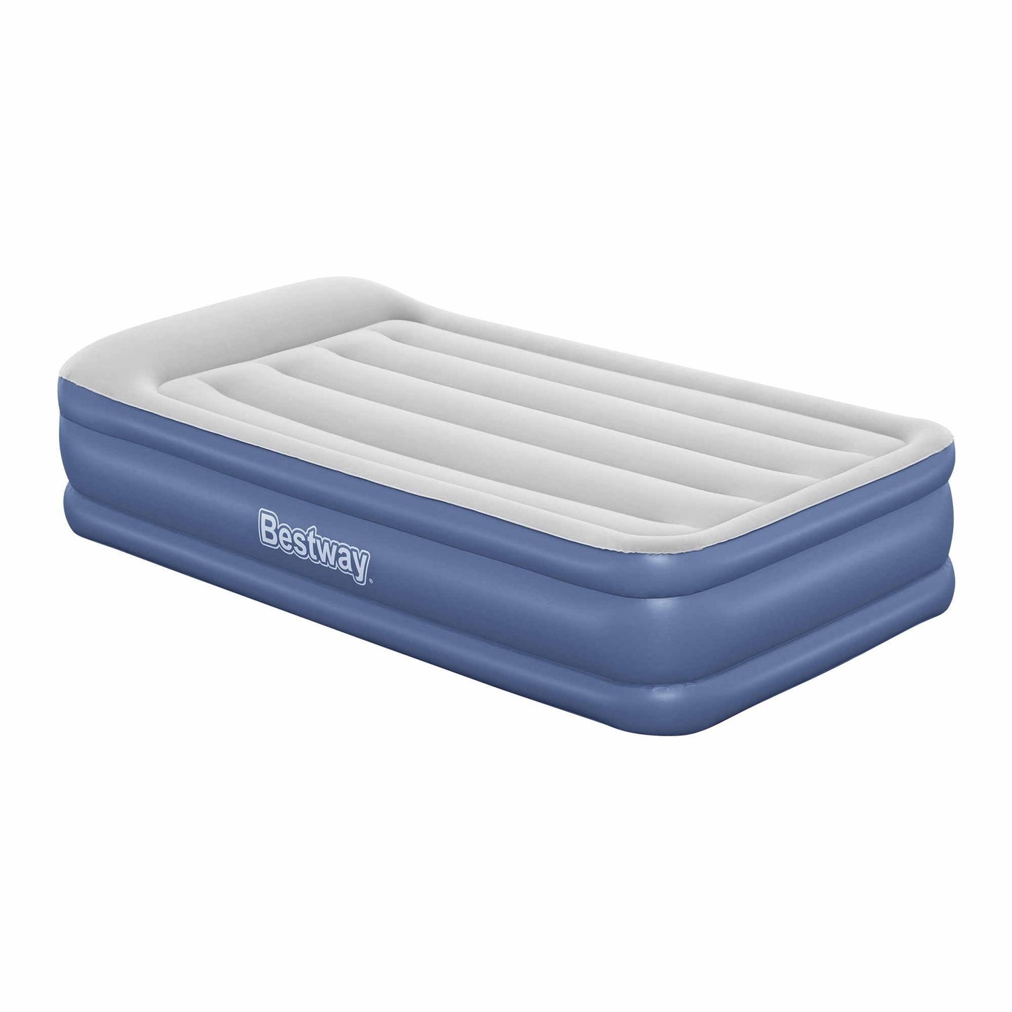 Bestway 46cm Single Airbed with Built-In Pump