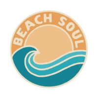 BEACH SOUL Logo - portable beach and camping showers available at Just Camp Australia