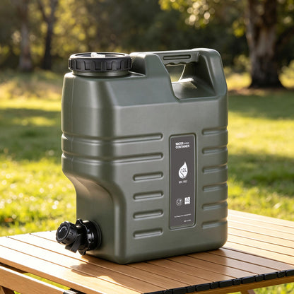 Camping Water Container 12L with Tap - Weisshorn