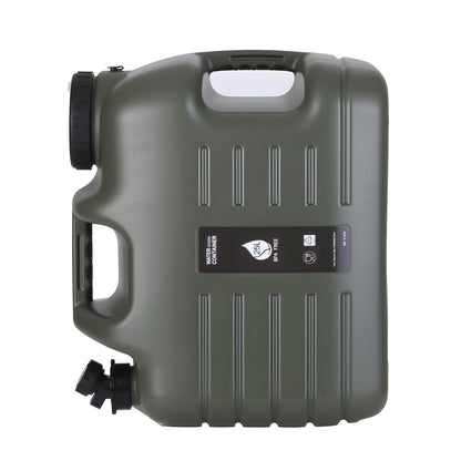 Camping Water Container 25L with Tap - Weisshorn Green