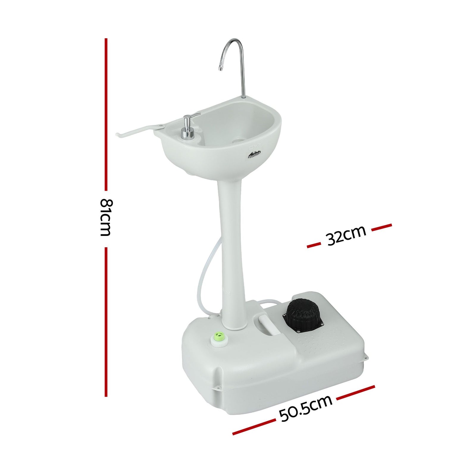 Weisshorn Portable Camping Wash Basin 19L