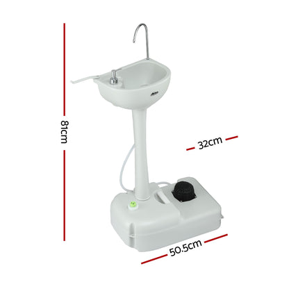 Weisshorn Portable Camping Wash Basin 19L