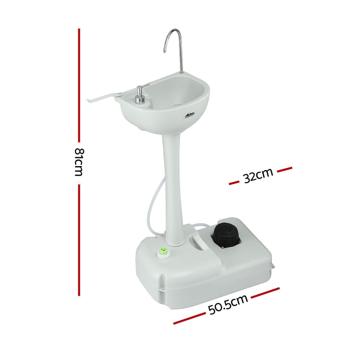 Weisshorn Portable Camping Wash Basin 19L