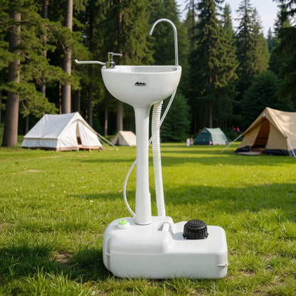 Weisshorn Portable Camping Wash Basin 19L