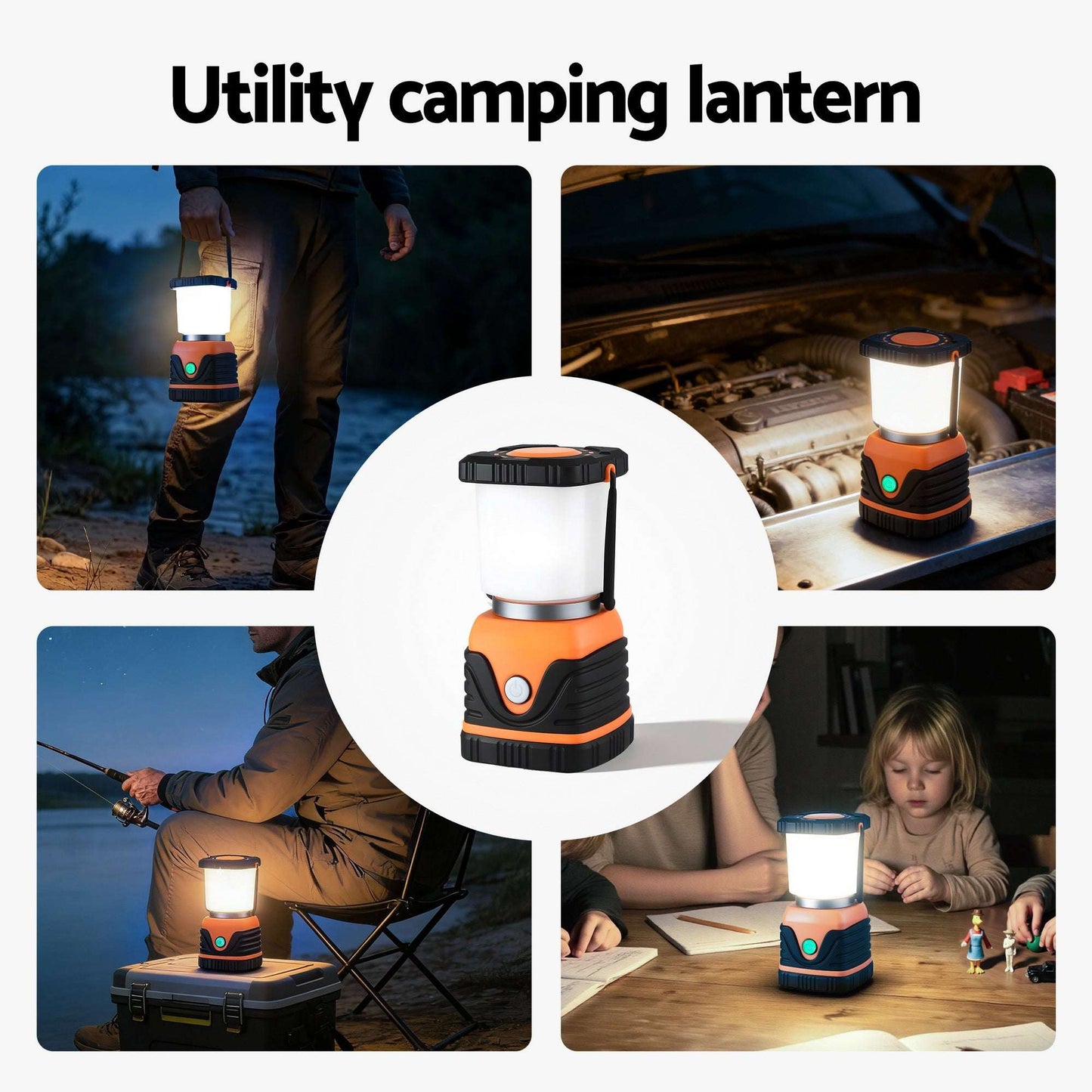 LED Camping Lanterns 2 Pack 1000LM