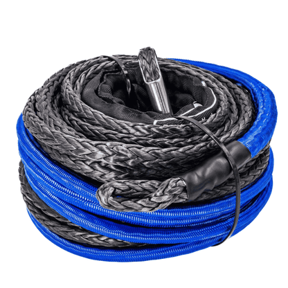 Carbon Offroad 8mm x 26.5m Synthetic Winch Rope Replacement