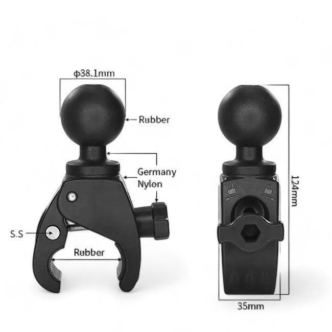 Outcamp Adjustable Rail Mount for Starlink Mini