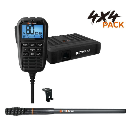 EcoXgear EXG3000 5W UHF 4WD Pack with 2.3dBi Antenna