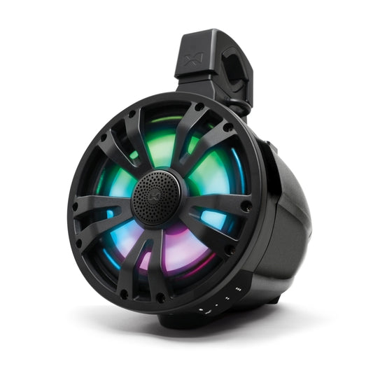 EcoXgear ExtremeTower TA8 8in Amplified Speakers Black