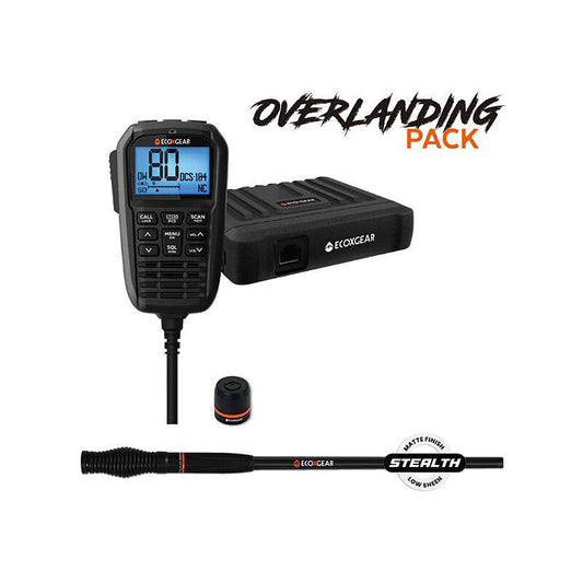 EcoXgear EXG3000 5W Remote-Mic UHF CB Touring Pack