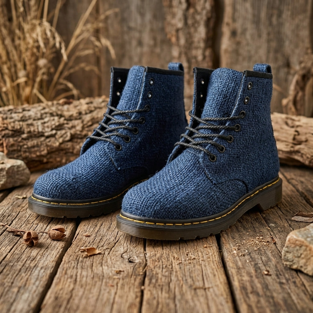 Vegan Hemp Hiking Boots - Namaste Artisans
